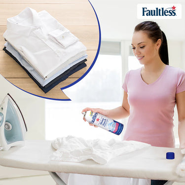 FAULTLTESS-Heavy Blue-Starch-567g-Spray